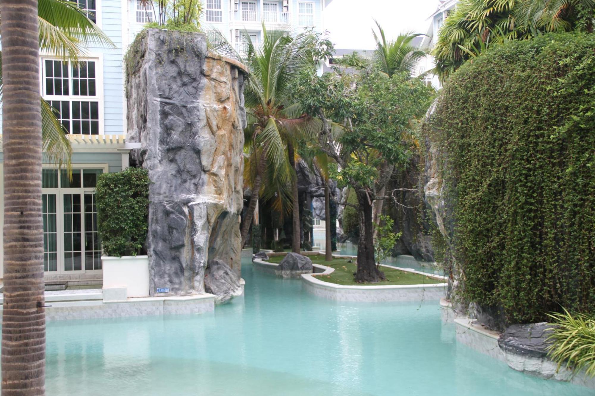 Grand Florida芭提雅带免费游泳池温泉桑拿浴和健身房瑜伽室私家海滩公寓e206 纳仲天 外观 照片