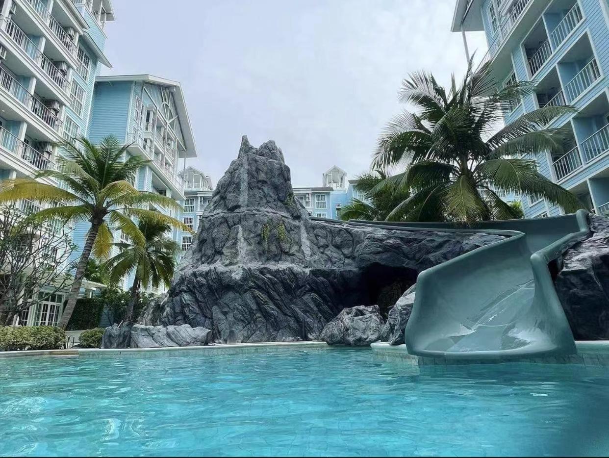 Grand Florida芭提雅带免费游泳池温泉桑拿浴和健身房瑜伽室私家海滩公寓e206 纳仲天 外观 照片